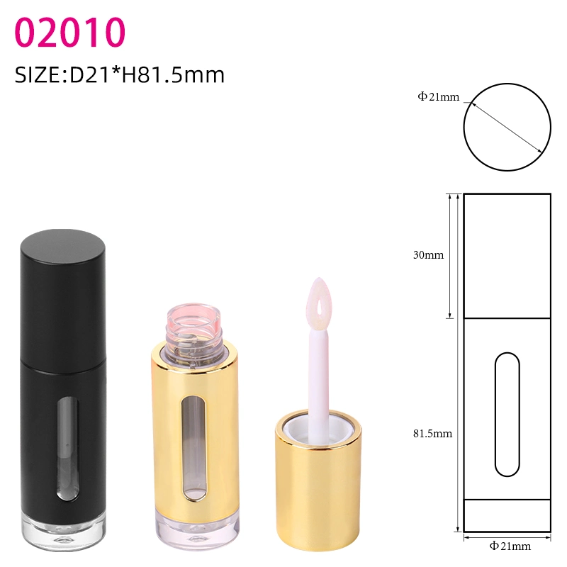 New Arrival Custom Color Modern Custom Lipgloss Container Private Label Plastic Custom Lipgloss Tube Design