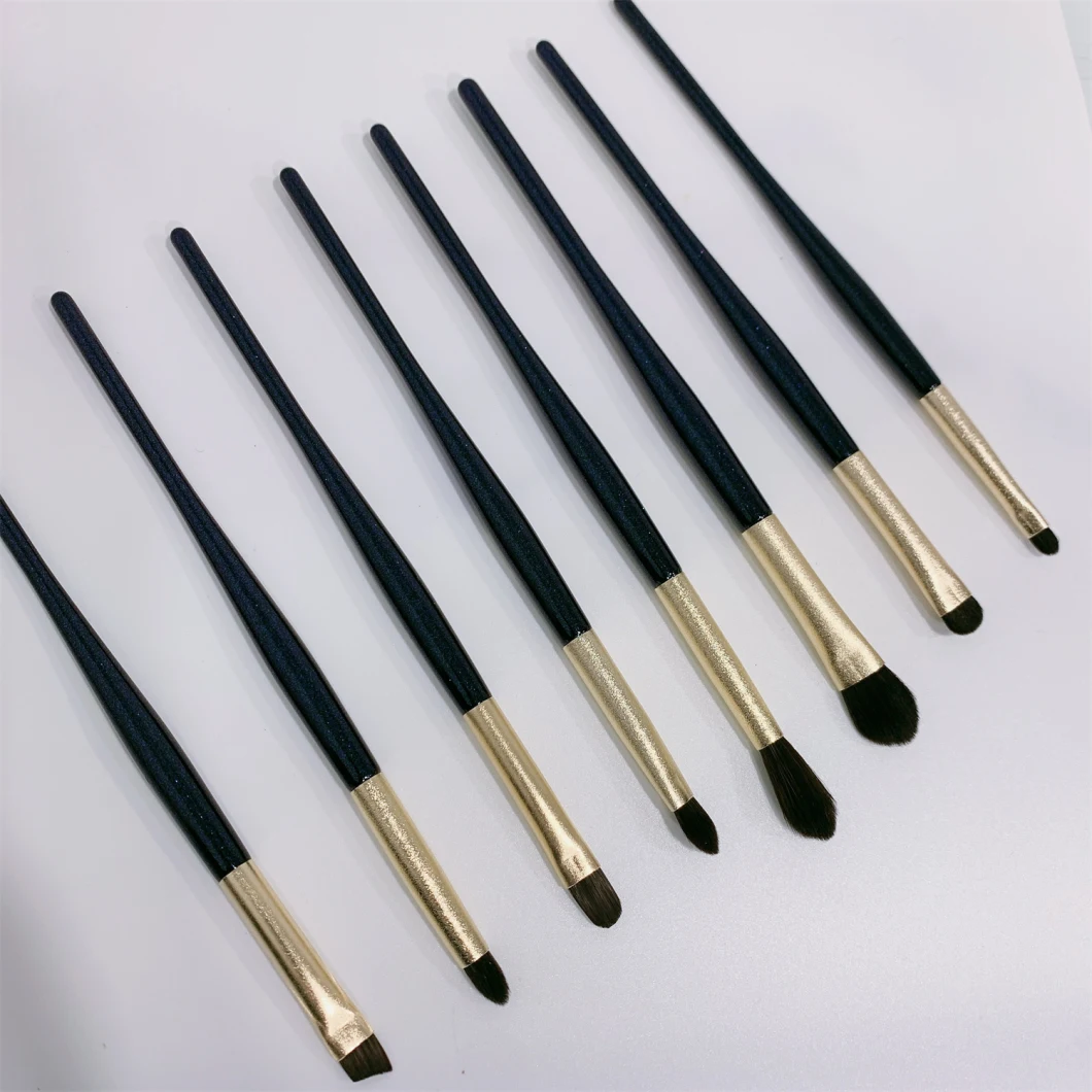 11 PCS Cosmetic Brush Set Includes Powder Brush Foundation Brush Eye Brush Lip Brush