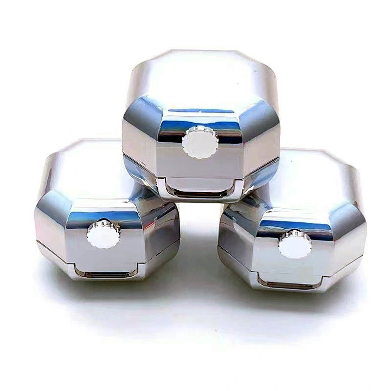 12ml Square Shaped Lip Balm Jar Cosmetic Package